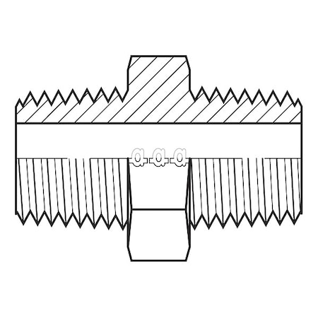 Hose Adapter, 3/8