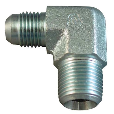 Adapter, Elbow, 3/8 in., Male BSPT/Male JIC MPN:9063-06-06