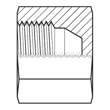 Hose Adapter, 14 mm, Metric MPN:9232-14