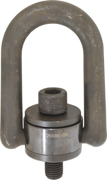 Center Pull Hoist Ring: Screw-On, 4,200 lb Working Load Limit MPN:34103