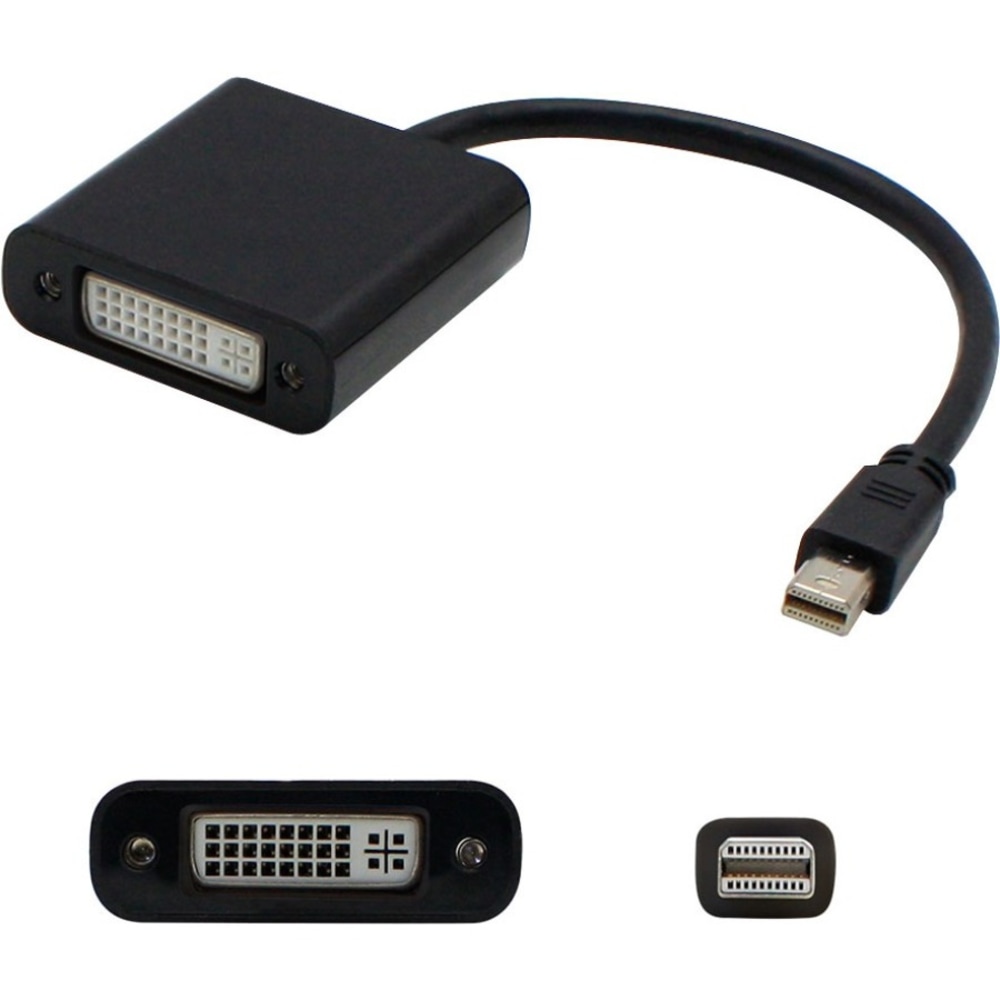 AddOn 8in Mini-DP to HDMI Adapter Cable - Adapter cable - Mini DisplayPort male to HDMI female - 20.32 cm - black MPN:MDP2HDMIAB