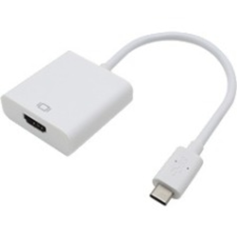 AddOn USB 3.1 (C) Male to HDMI Female White Adapter, USBC2HDMIW MPN:USBC2HDMIW