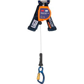 3M™ DBI-SALA Nano-Lok Edge Self-Retracting Lifeline Galvanized Cable & Aluminum Carabiner 8'L 7012819233