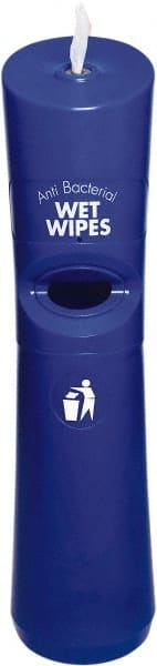 Blue Polyethylene Manual Wipe Dispenser MPN:HHD1BLU