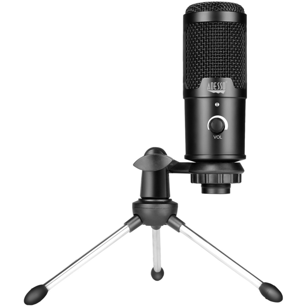 Adesso Xtream M4 Wired Condenser Microphone for Video Conferencing, Live Streaming - 100 Hz to 18 kHz - XTREAMM4 MPN:XTREAMM4