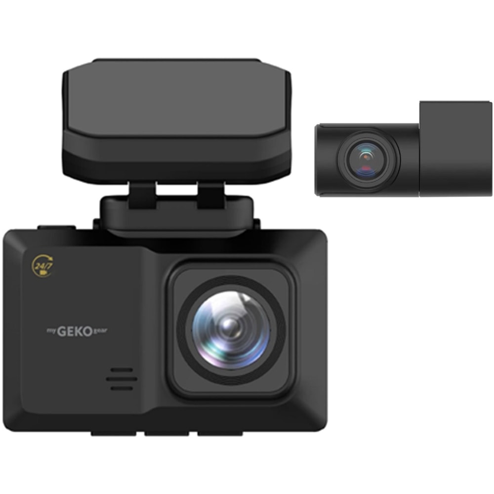 myGEKOgear by Adesso Orbit 951 Vehicle Camera - 2.4in Screen - Front/Rear - Wireless - 1920 x 1080 Video - Black MPN:GO95132G