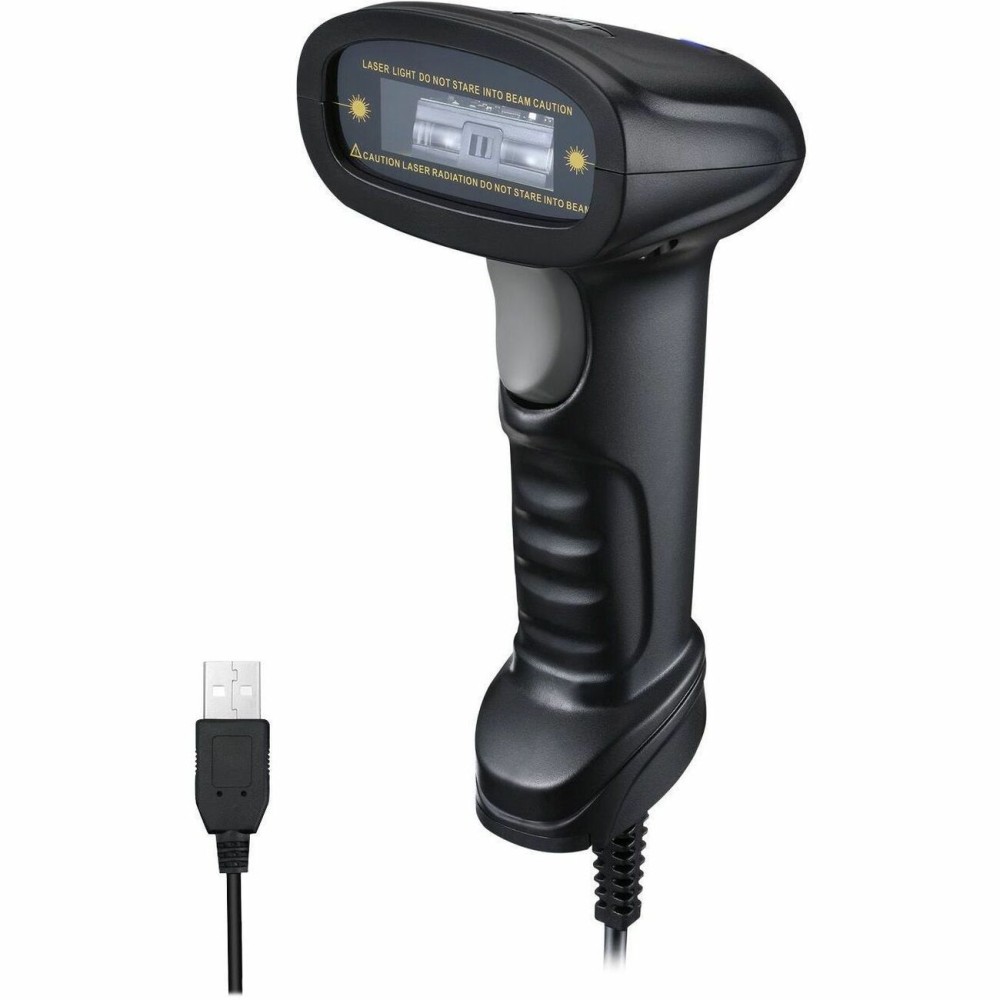 Adesso NuScan 1600U 1D Handheld CCD Barcode Scanner (USB) - Cable Connectivity - 300 scan/s - 16in Scan Distance - NUSCAN1600U MPN:NUSCAN1600U