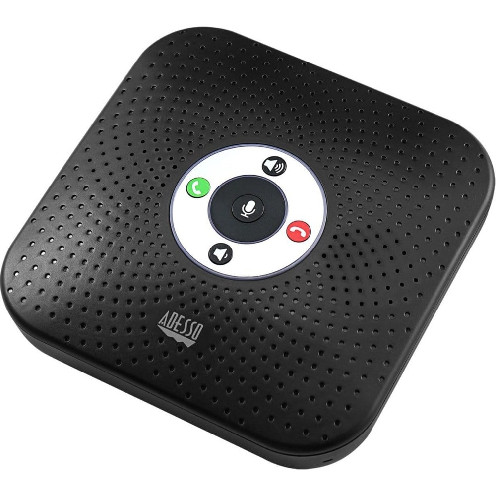 Adesso 360 deg. Conference Call Bluetooth/Wired Speaker with Microphone and USB 3.0 Hubs - USB - Microphone - Battery MPN:XTREAMS8