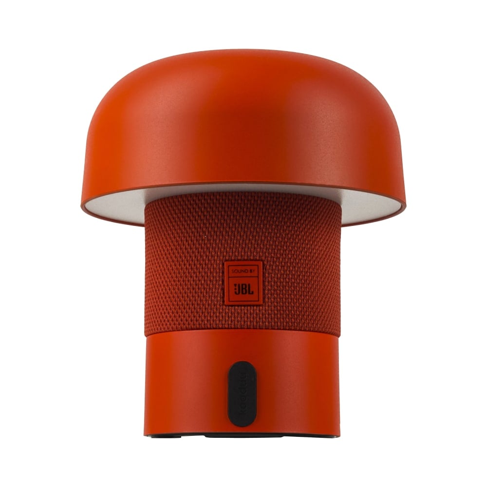 Kooduu Sensa Play Mini Cordless Indoor/Outdoor JBL Speaker Lamp, Orange MPN:1206-08