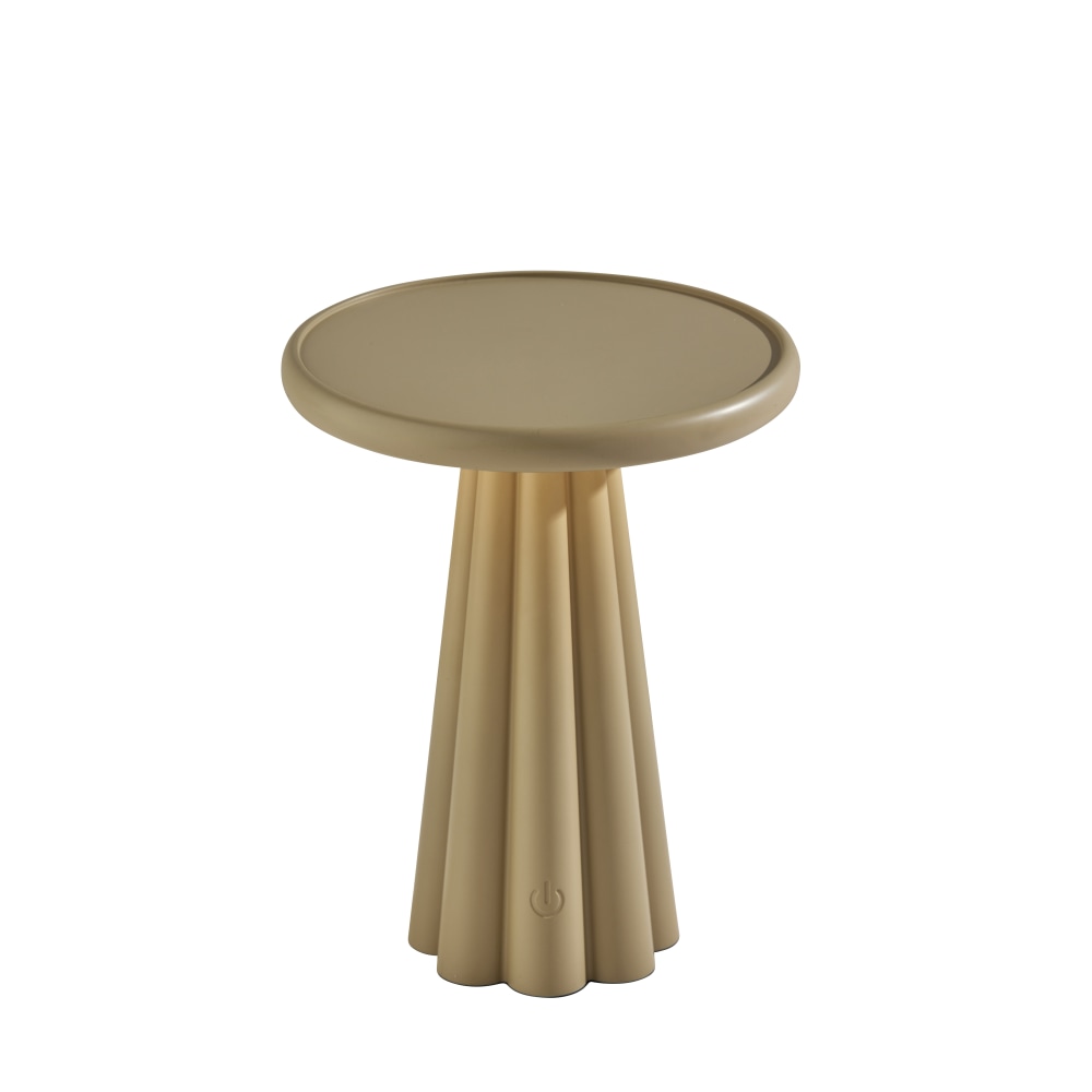 Adesso Mattie Cordless LED Indoor/Outdoor Table Lamp, 10inH, Beige MPN:3118-12