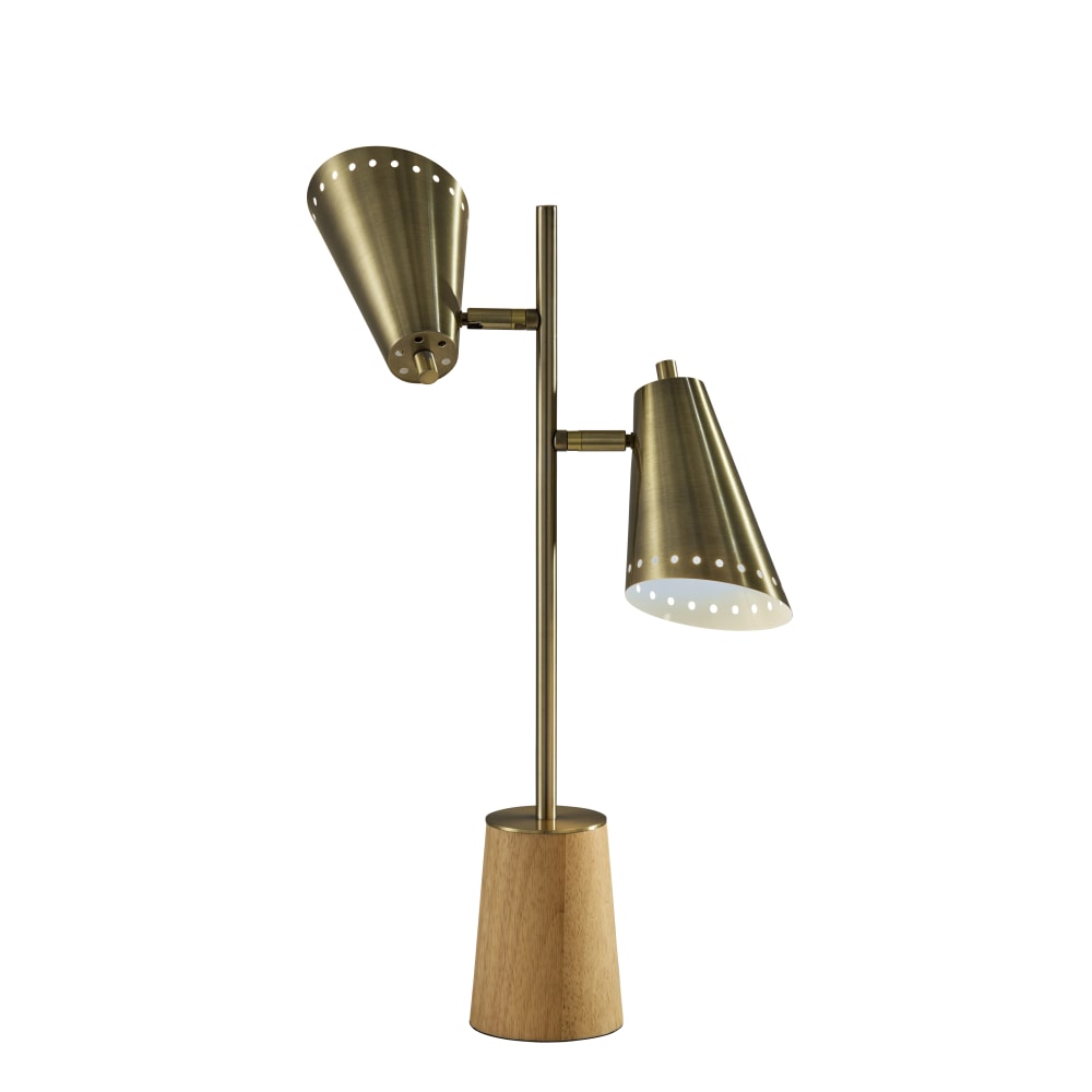 Adesso Josephine Desk Lamp, Antique Brass MPN:9410-21