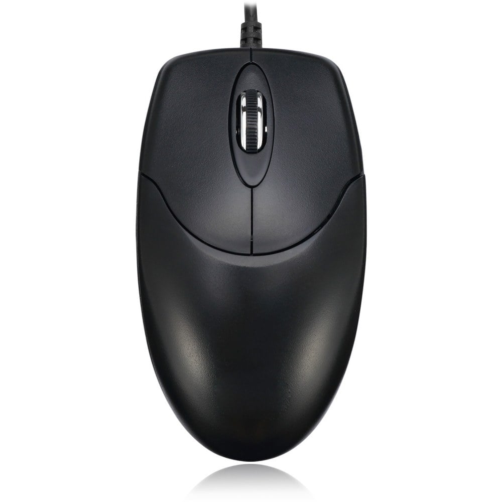 Adesso HC-3003PS PS/2 Optical Mouse, Black MPN:HC-3003PS