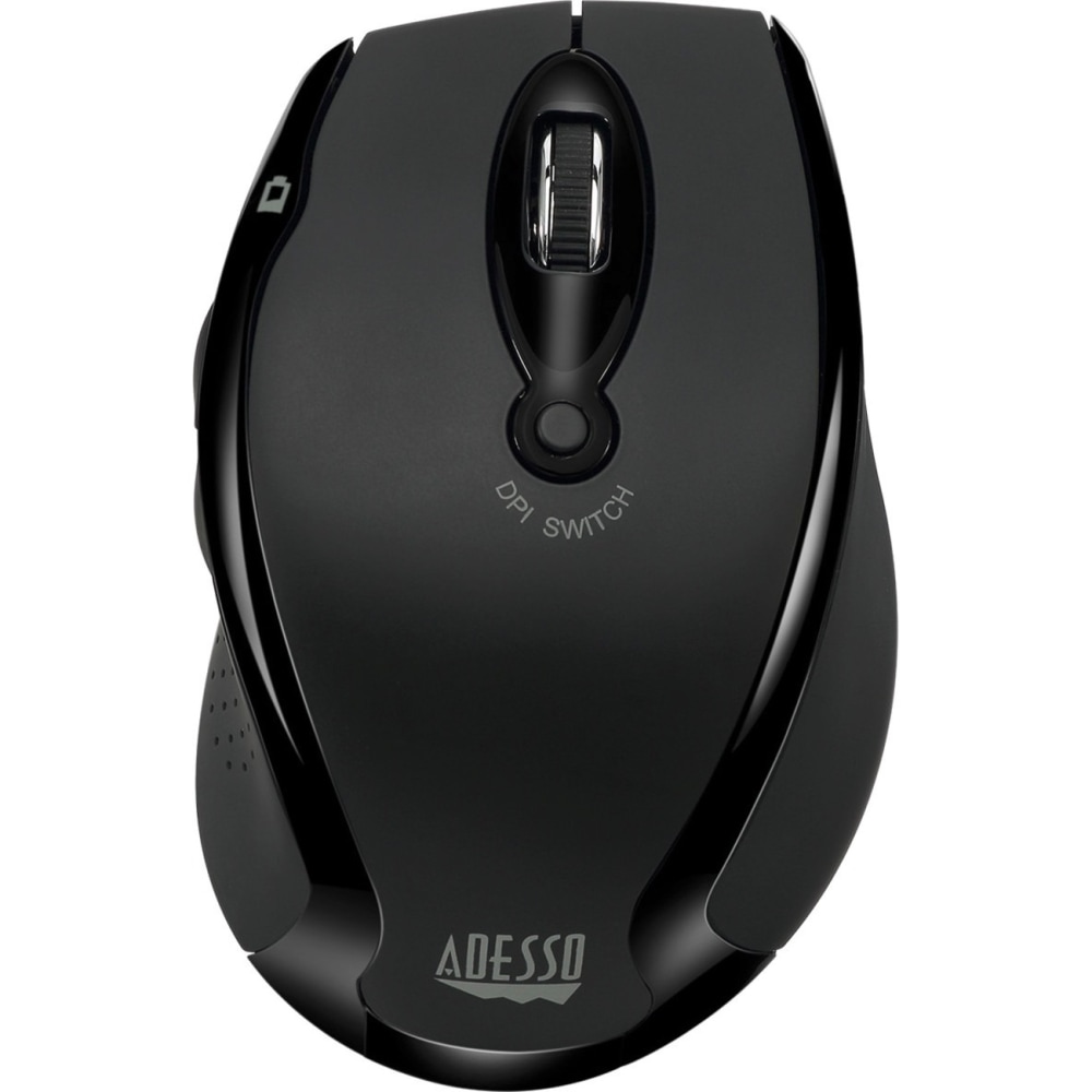 Adesso iMouse M20B - Wireless Ergonomic Optical Mouse - Optical - Wireless - 30 ft - Radio Frequency - IMOUSEM20B MPN:IMOUSEM20B