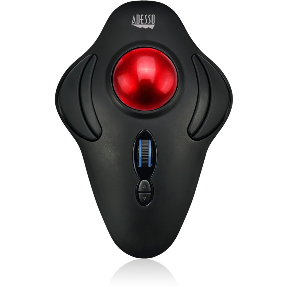 Adesso iMouse T40 - Wireless Programmable Ergonomic Trackball Mouse - Optical - Wireless - Radio Frequency - IMOUSET40 MPN:IMOUSET40