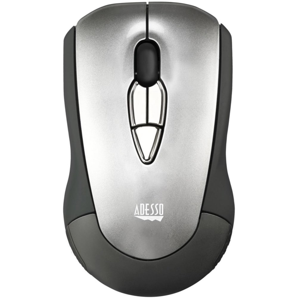 Adesso Wireless presenter mobile mouse (Air Mouse Mobile) - Wireless - 30 ft - Radio Frequency - 2.40 GHz - USB - Symmetrical - AAA Battery Supported MPN:IMOUSEP10