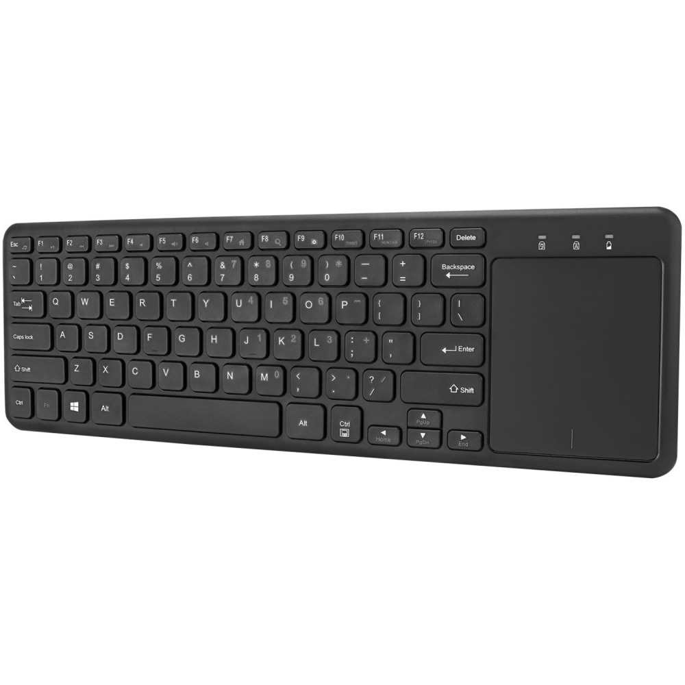 Adesso SlimTouch 4050 Wireless Keyboard With Built-in Touchpad, Black MPN:WKB-4050UB