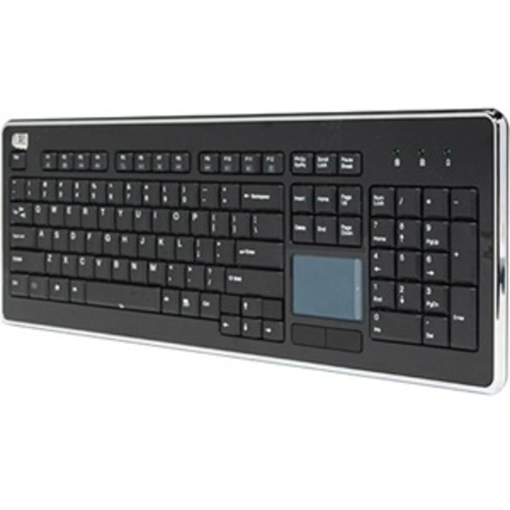 Adesso SlimTouch Wireless Keyboard with Built-In Touchpad, WKB-4400UB MPN:WKB-4400UB
