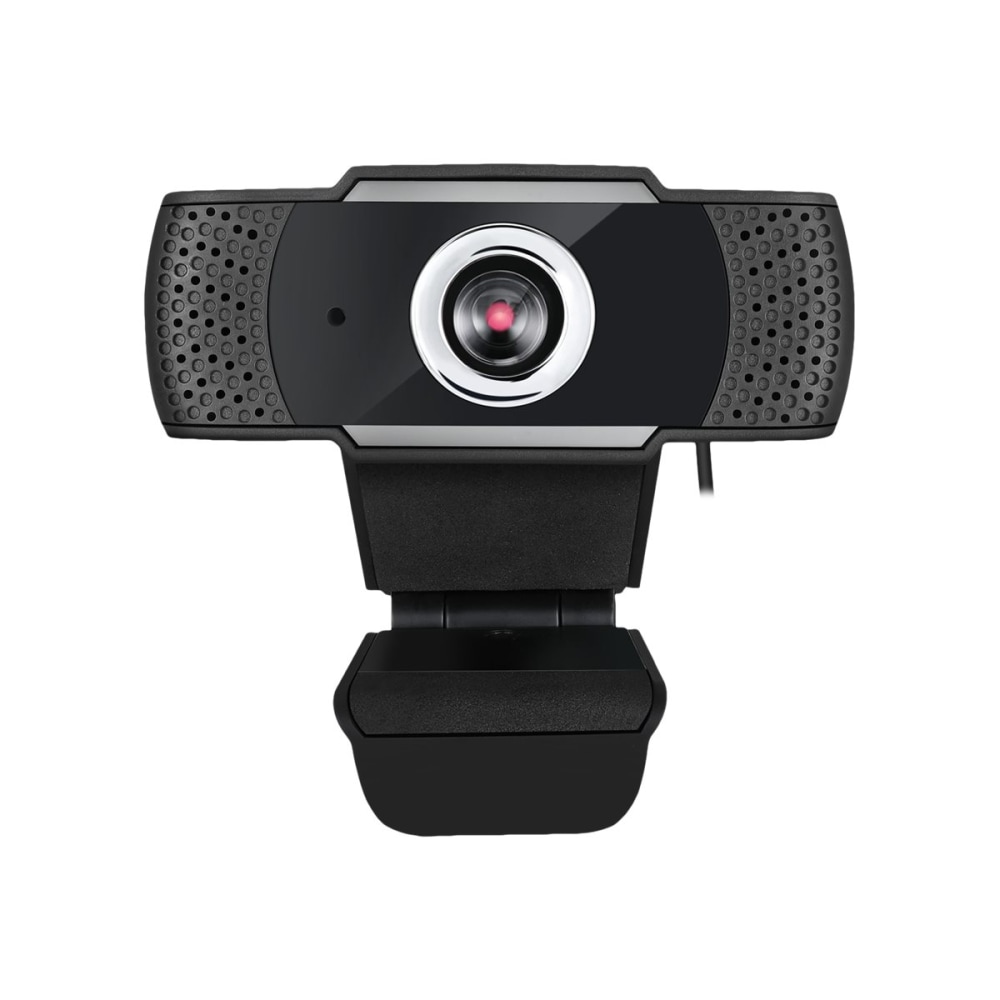Adesso CyberTrack H5 1080P Webcam - 2.1 Megapixel - 30 fps - USB 2.0 - Auto Focus - Built-In MIC - Tripod Mount - CYBERTRACKH5 MPN:CYBERTRACKH5