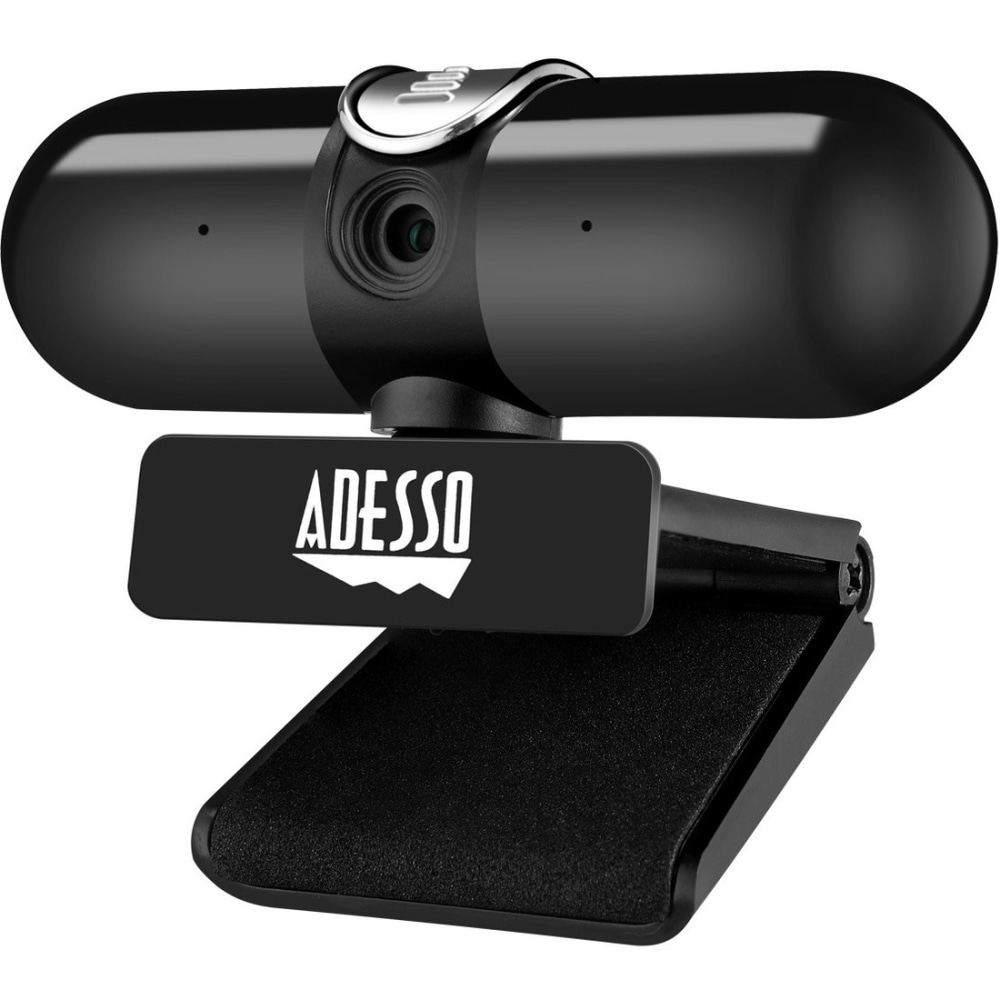 Adesso CyberTrack CyberTrack H7 Webcam - 4 Megapixel - 30 fps - USB 2.0 - TAA Compliant - 2560 x 1440 Video - CMOS Sensor - Auto-focus - Microphone MPN:CYBERTRACKH7
