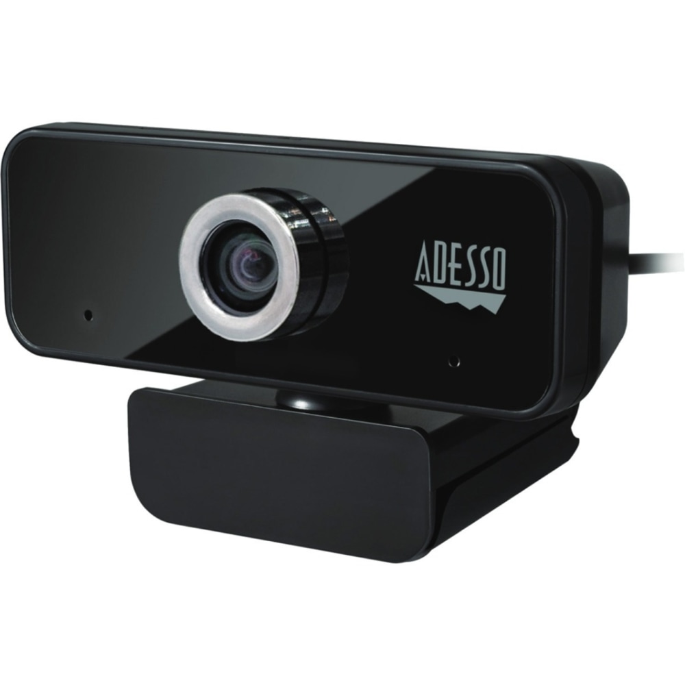 Adesso CyberTrack 6S Webcam - 8 Megapixel - 30 fps - USB 2.0 - TAA Compliant - 3840x 2160 Video - CMOS Sensor - CYBERTRACK6S MPN:CYBERTRACK6S