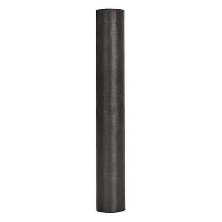 Door and Window Screen, Polyester, 48 in W, 100 ft L, 0.003 in Wire Dia, Charcoal MPN:FCS10215-U