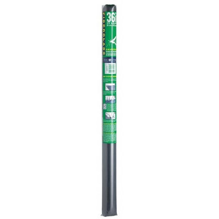 Replacement Screen, Fiberglass, 36 in W, 25 ft L, 0.011 in Wire Dia, Charcoal MPN:FCS8555-M