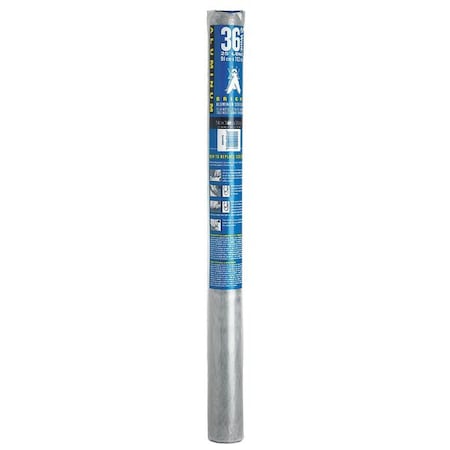 Replacement Screen, Aluminum, 48 in W, 7 ft L, 0.011 in Wire Dia, Bright MPN:FCS9224-M