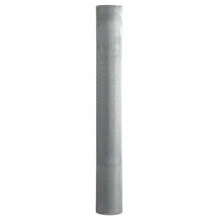 Replacement Screen, Galvanized Steel, 30 in W, 100 ft L, 0.009 in Wire Dia, Silver MPN:FCS9632-M