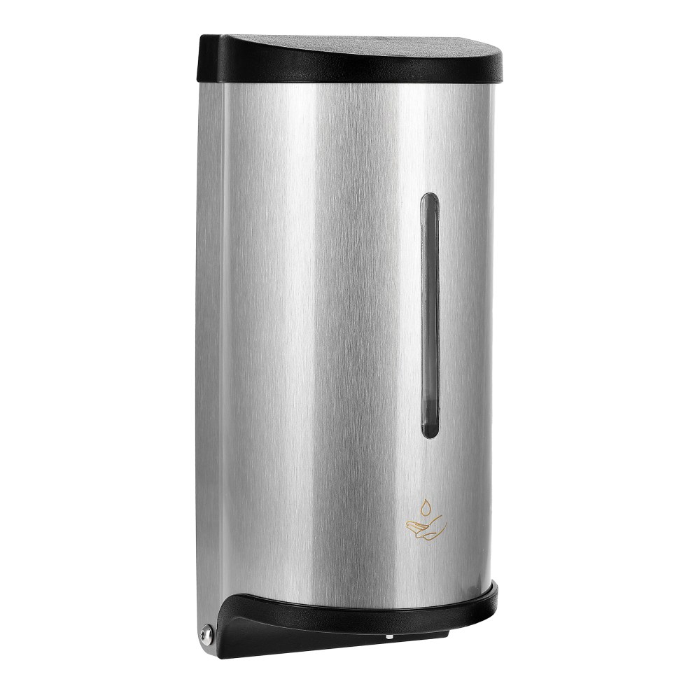 Alpine Industries Commercial Automatic Hand Soap and Gel Sanitizer Dispenser, 800 ml, Stainless Steel MPN:4300-2