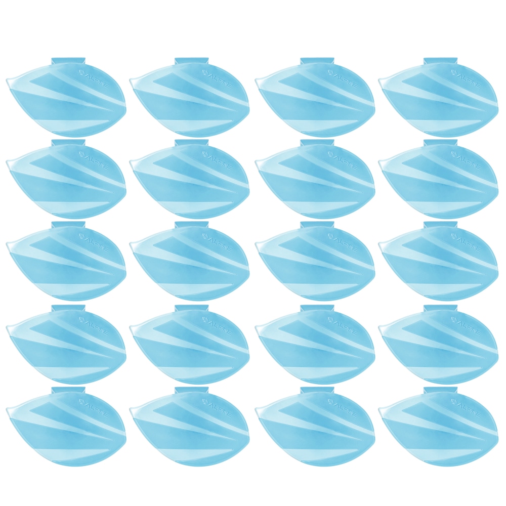Alpine Air Freshener Clips, Ocean Mist Scent, 1.4 Oz, Pack Of 20 Clips MPN:ALP4222-OM-20PK