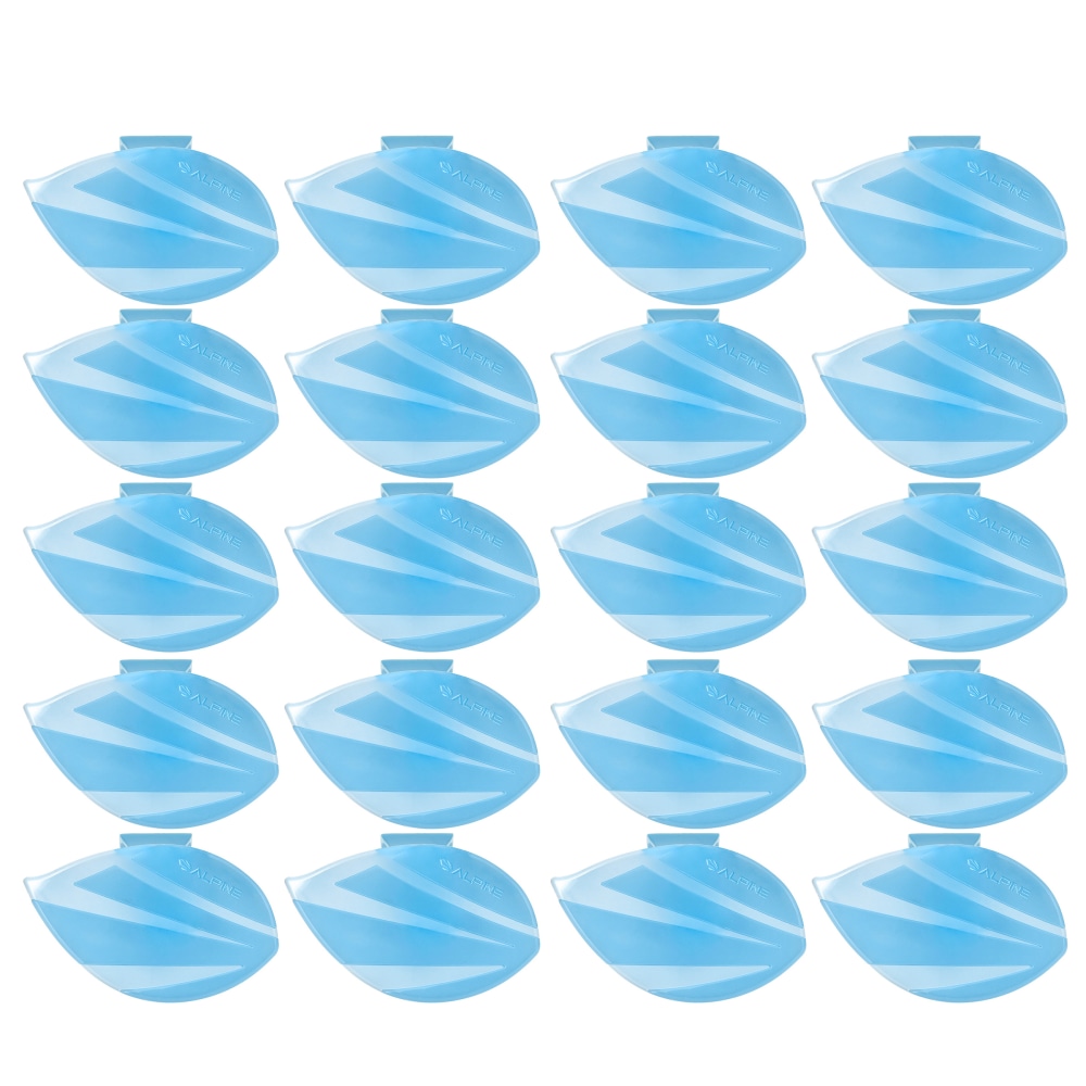 Alpine Air Freshener Clips, Cotton Blossom Scent, 1.4 Oz, Pack Of 20 Clips MPN:ALP4222-CB-20PK
