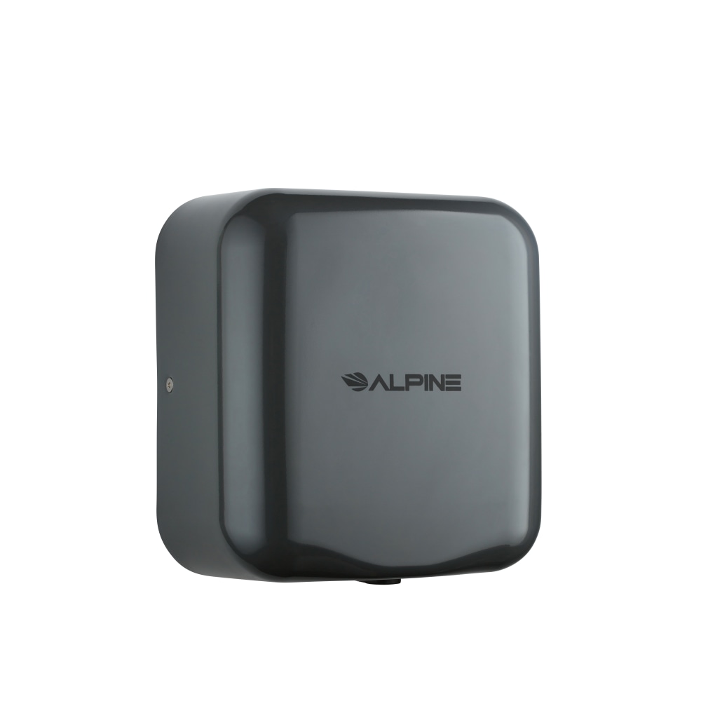 Alpine Industries Hemlock 120 Volt Steel Electric Commercial Automatic Touchless Hand Dryer, Gray MPN:400-10-GRY