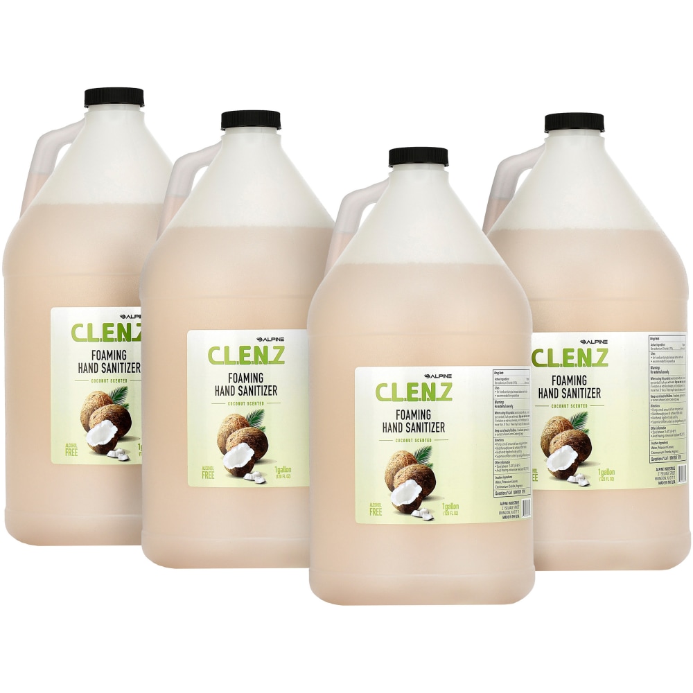 Alpine Hand Sanitizer, Foam, Coconut MPN:C-5