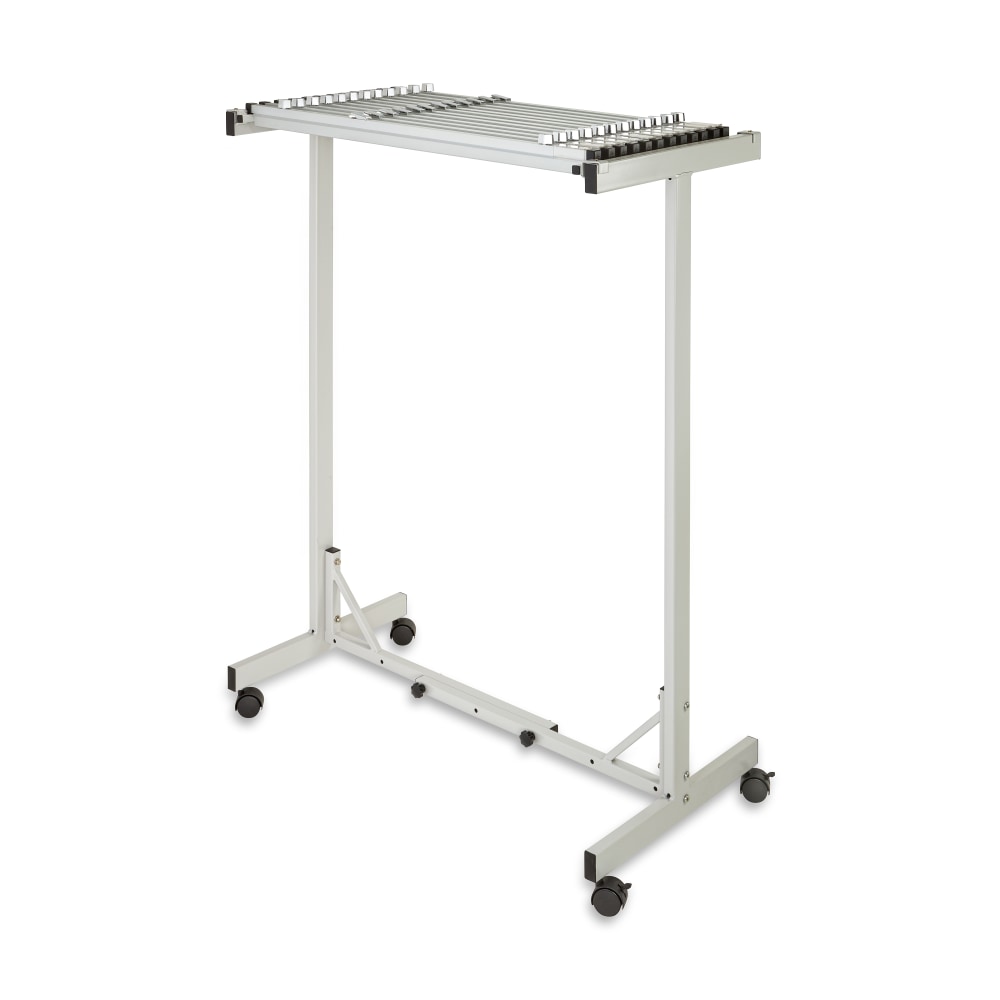 Alpine AdirOffice Expandable Blueprint Mobile Plan Center, 51inH x 29inW x 20-1/2inD, Gray MPN:ADI615