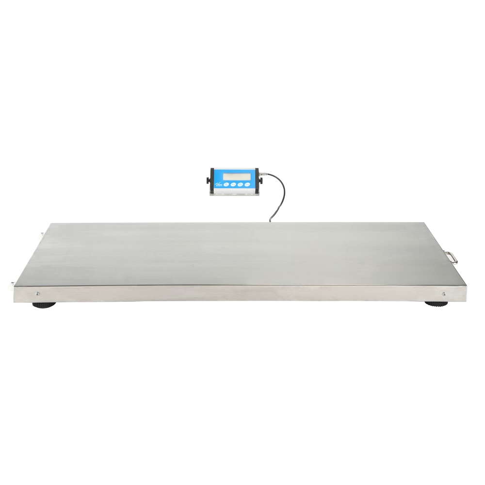 Alpine Vivacomfort ADIME904-04 Stainless-Steel Veterinary Scale, 44.09inH x 20.47inW x 1.77inD, White MPN:ADIME904-04