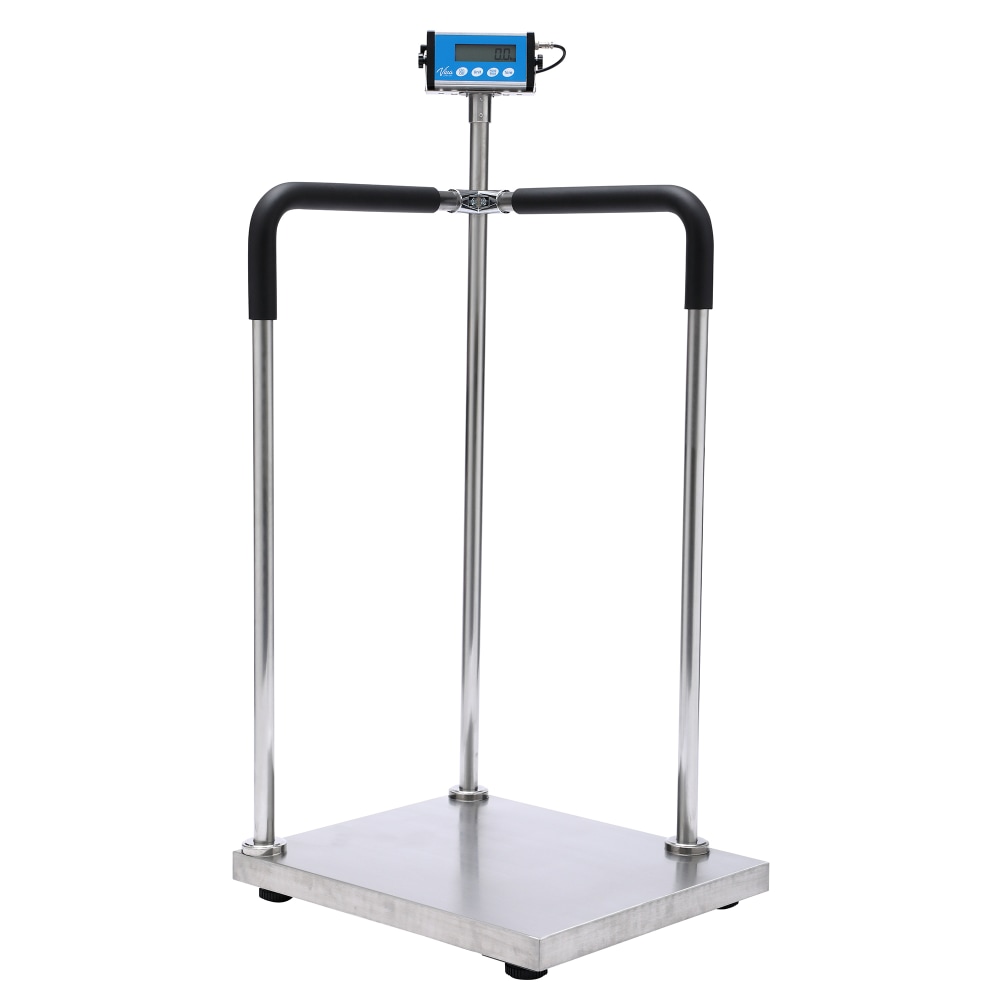 Alpine Vivacomfort ADIME904-05 Medical Handrail Scale, 51.6inH x 20.47inW x 24.4inD, Silver MPN:ADIME904-05