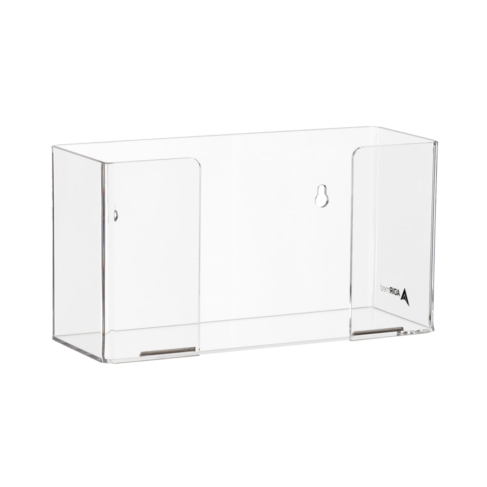 Alpine AdirMed Single Box Capacity Acrylic Glove Dispenser, 5-5/16inH x 10-1/4inW x 3-1/2inD, Clear MPN:ADI902-01