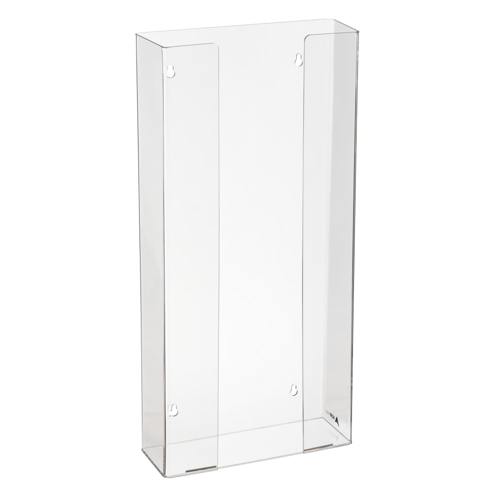 Alpine AdirMed Quad Box Capacity Acrylic Glove Dispensers, 21-1/8inH x 10-1/4inW x 3-1/2inD, Clear MPN:ADI902-04