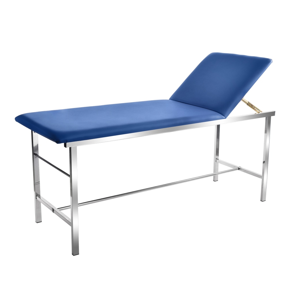 Alpine AdirMed Steel Exam Table, 31-7/16inH x 27-1/2inW x 74-13/16inD, Blue MPN:ADI996-01-BLU