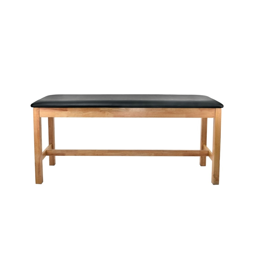 Alpine AdirMed Wooden Straight Line Treatment Table, 30-3/4inH x 72inW x 24inD, Black MPN:ADI996-04-BLK