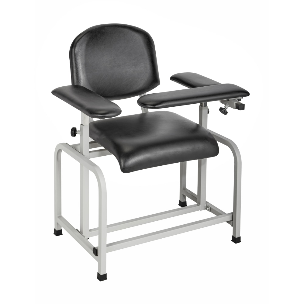 Alpine AdirMed Blood Drawing Chair, Black/Gray MPN:ADI997-01-BLK