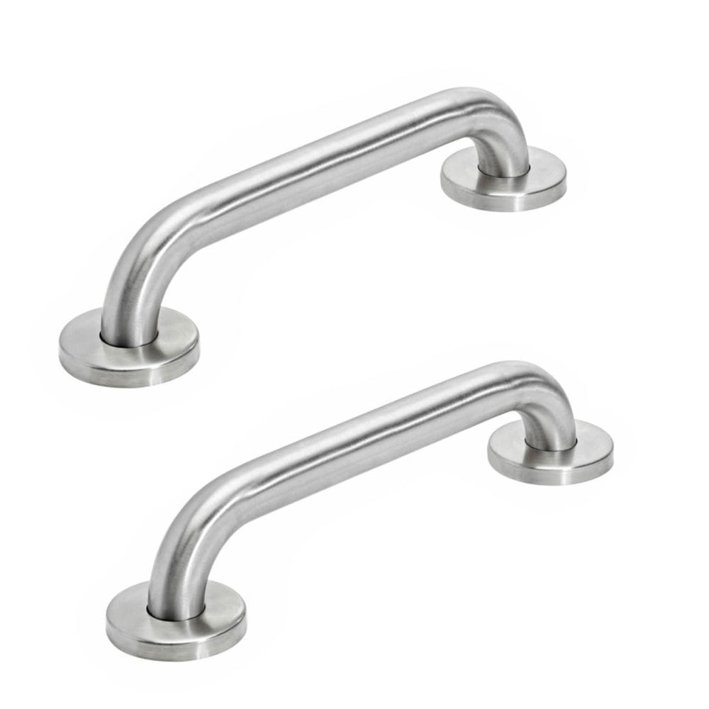 Alpine Safety Grab Bars, 24in x 1-1/4in, Pack Of 2 Bars MPN:ALP484-24-2PK