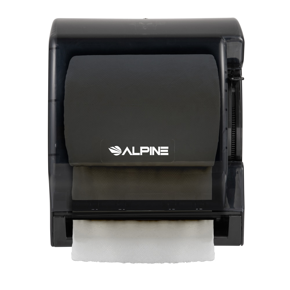 Alpine Economy Paper Towel Roll Dispenser, 13-3/8inH x 9-9/16inW x 10-15/16inD, Black MPN:ALP454-ECO-TBLK