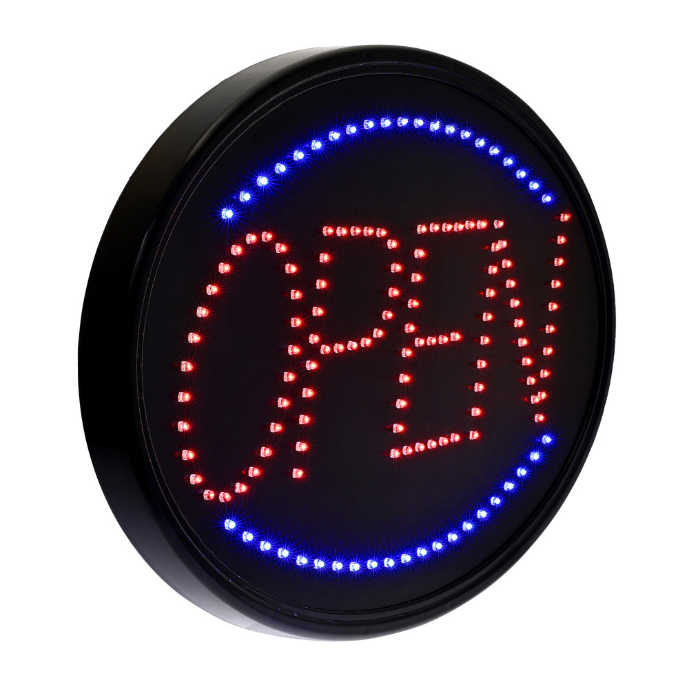 Alpine LED Sign, 14in x 23in x 1in, Open, 12W MPN:ALP497-02