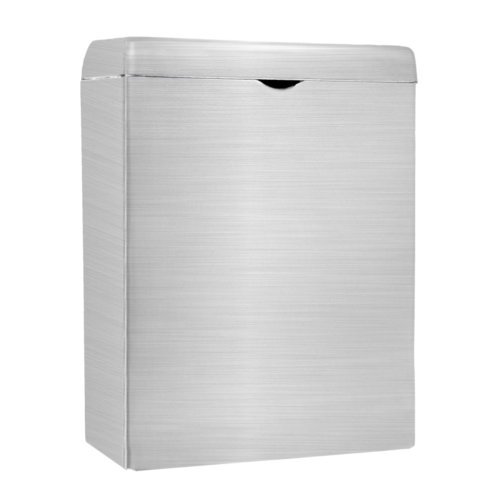 Alpine Stainless Steel Sanitary Napkin Receptacle, 10inH x 7-9/16inW x 13inD MPN:ALP451-SSB