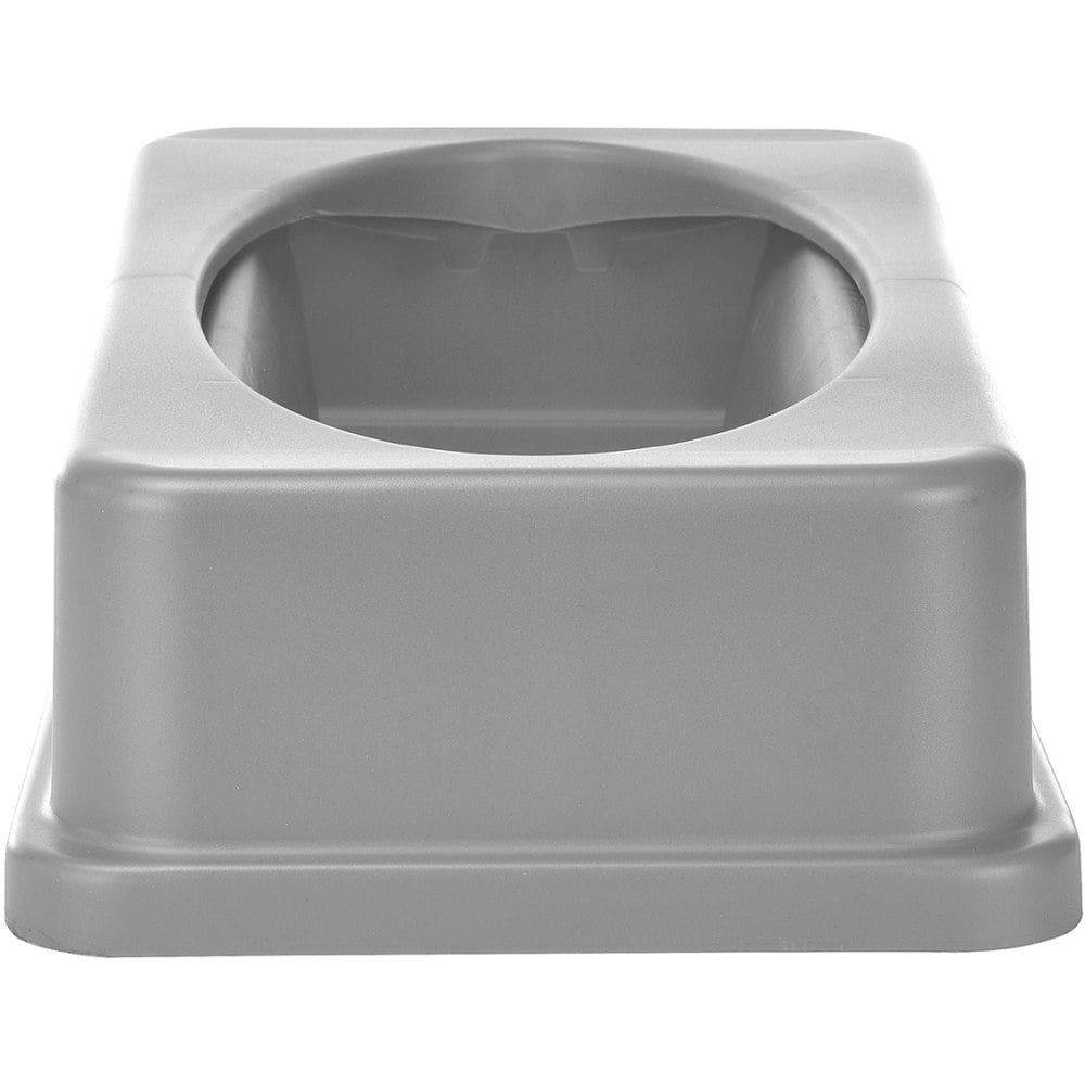 Alpine Slim Swinging Trash Can Lid, 5inH x 20inW x 12inD, Gray MPN:ALP478-2-GRY