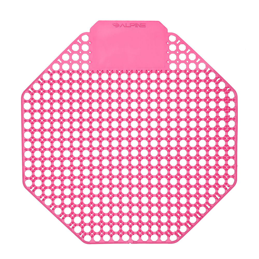 Alpine Urinal Screens, Cherry Scent, 7-1/16in, Pack Of 20 Screens MPN:ALP4111-CHERRY-20