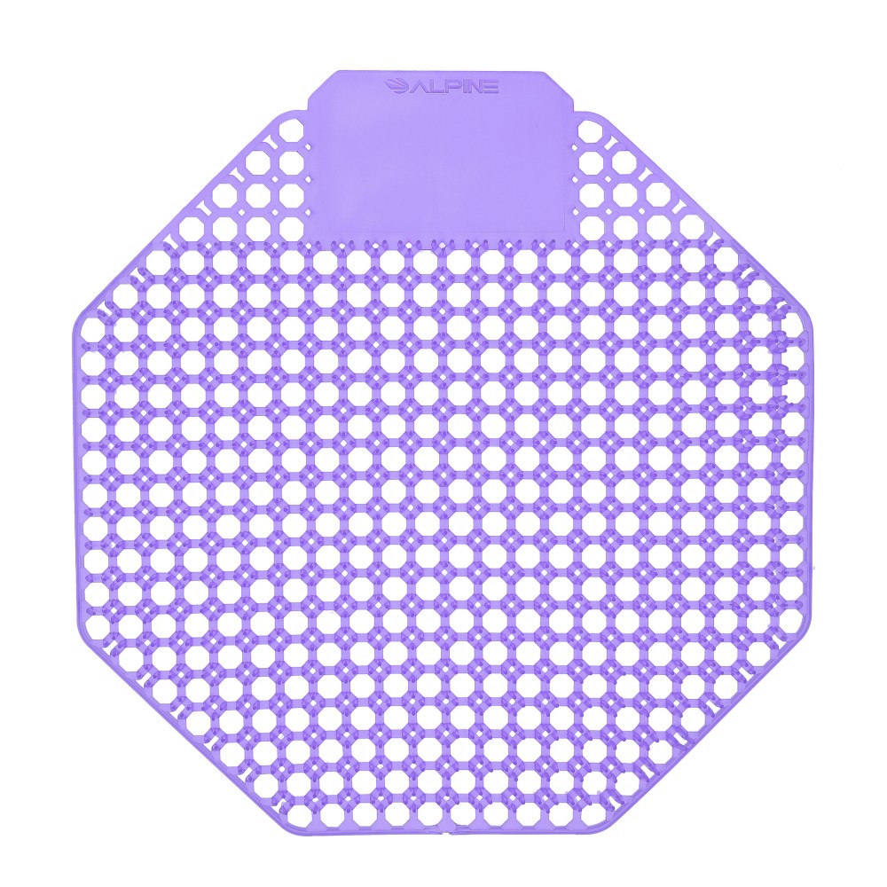 Alpine Urinal Screens, Kiwi Grapefruit Scent, 7-1/16in, Pack Of 20 Screens MPN:ALP4111-KG-20