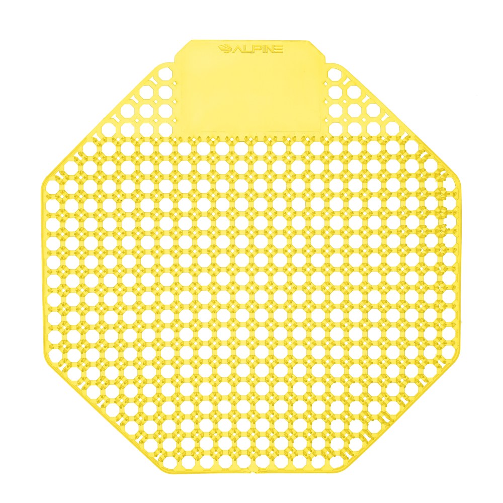Alpine Urinal Screens, Mango Scent, 7-1/16in, Pack Of 20 Screens MPN:ALP4111-MANGO-20