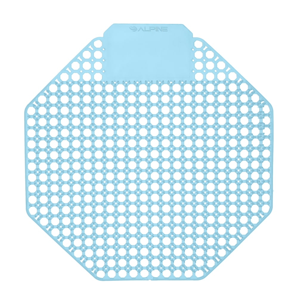 Alpine Urinal Screens, Ocean Mist Scent, 7-1/16in, Pack Of 20 Screens MPN:ALP4111-OM-20